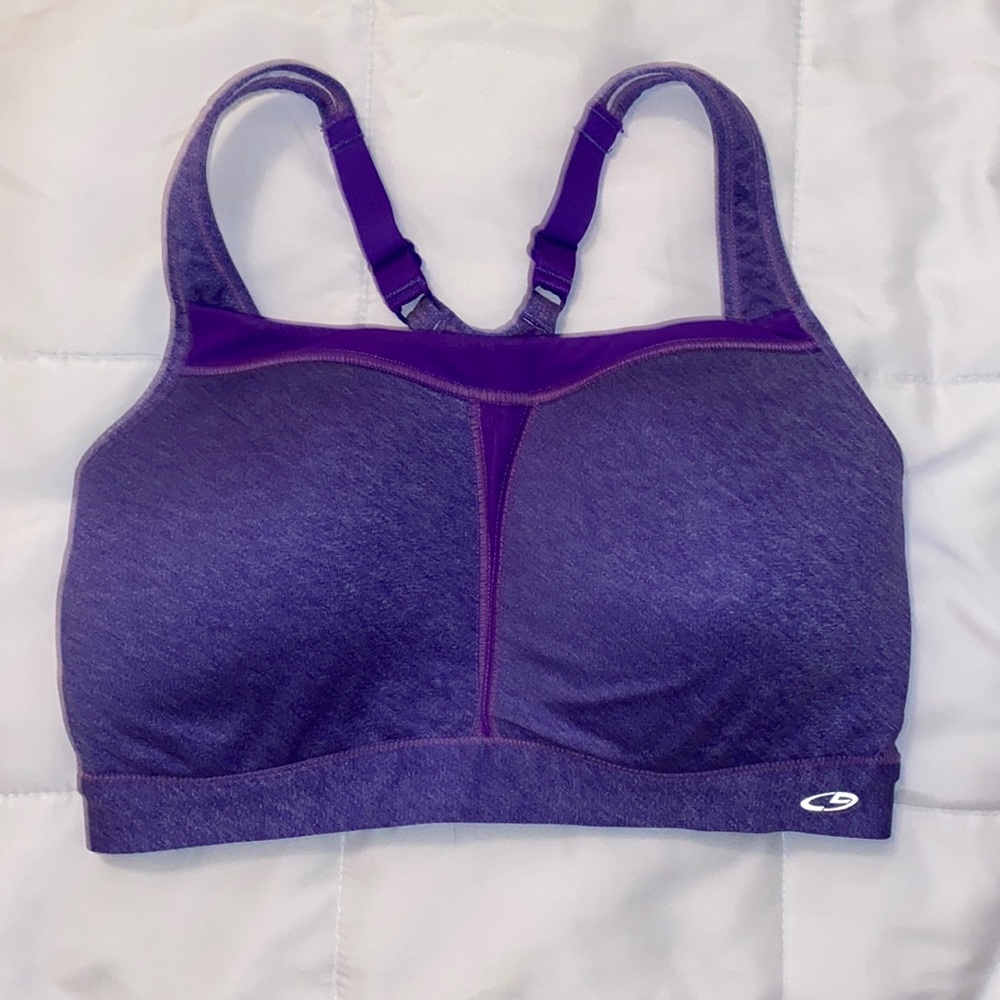 Champion sports bra 36DD Duo Dry purple
